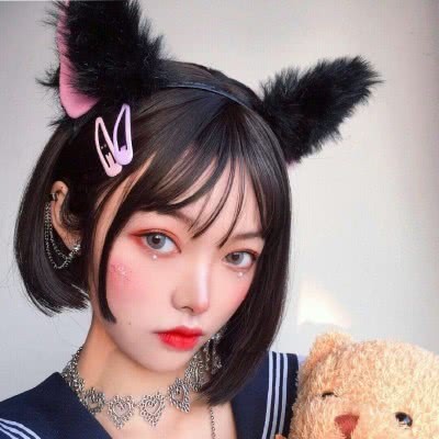 Ins 怪味 女生头像 我无恶不作 希望你为民除害收了我