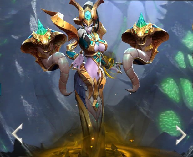 网友自制四款暗黑系皮肤,后羿邪气外漏,女娲成蛇,他比廉颇更丑