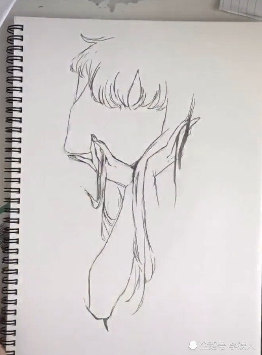 美术生手绘人物 只有资深漫画迷才能认识 网友 怎么是她