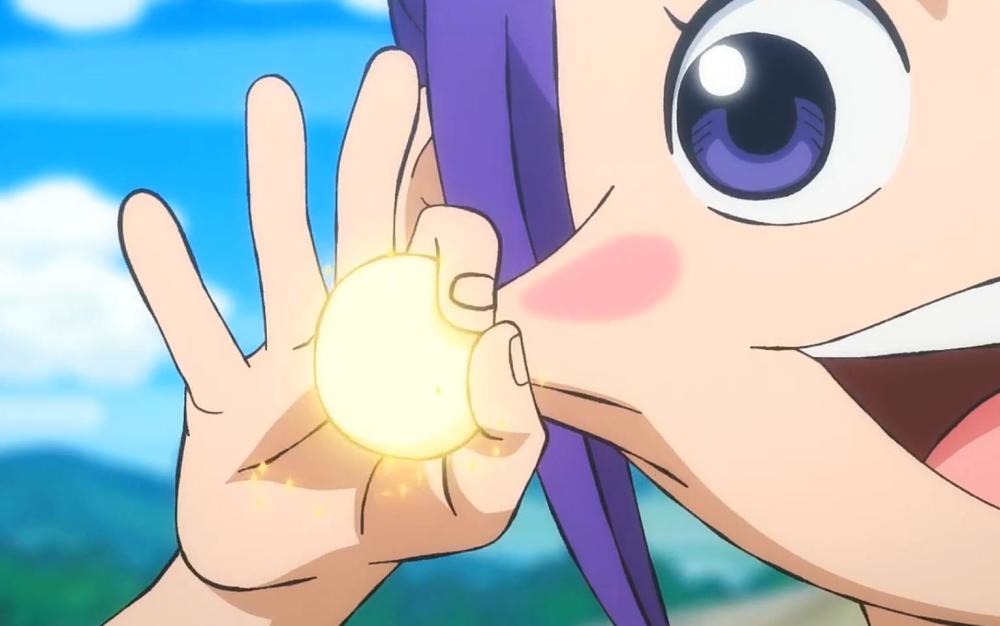 海贼王,路飞眼神太过凶狠,阿玉小萝莉被吓得高举双手_腾讯新闻