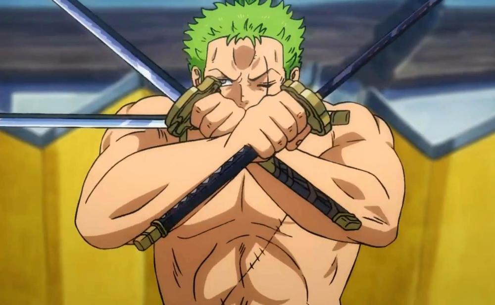 有的人觉得索隆的头发更绿了,而且武士的发型真的拉低了他的整体颜值.