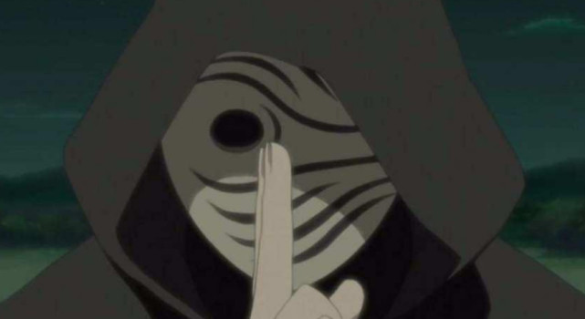 不过可惜的是,在这幅面具下,是带土的戏份却很少,多半都是有白绝代替