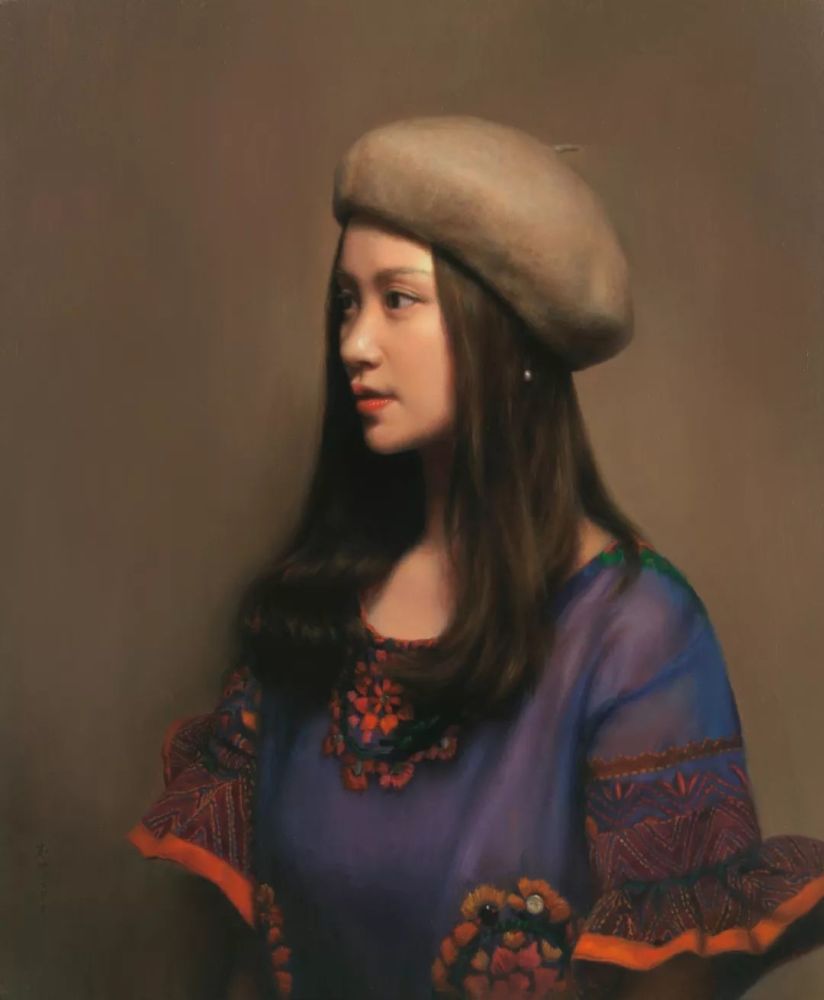 油画|他的作品 重现了古典油画中，如诗一般的美！