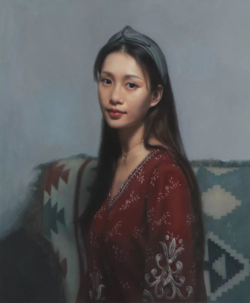 油画|他的作品 重现了古典油画中，如诗一般的美！