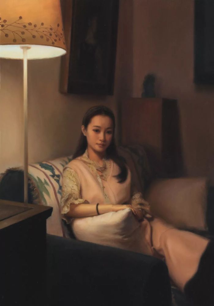 油画|他的作品 重现了古典油画中，如诗一般的美！