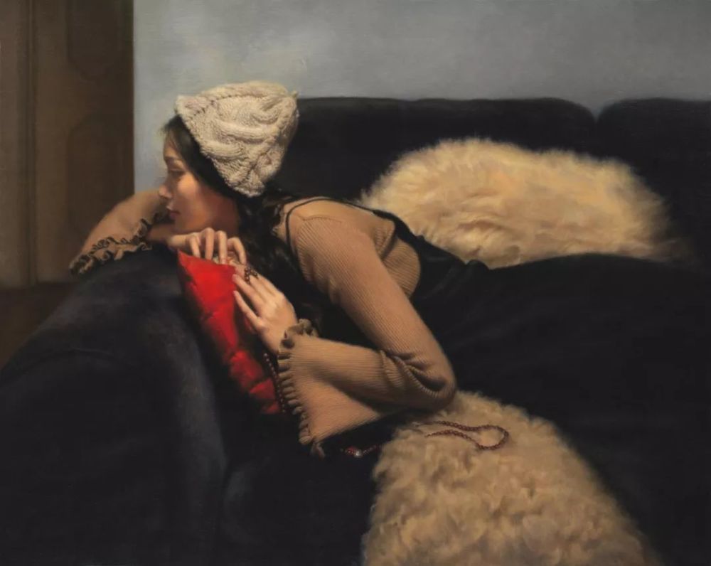 油画|他的作品 重现了古典油画中，如诗一般的美！