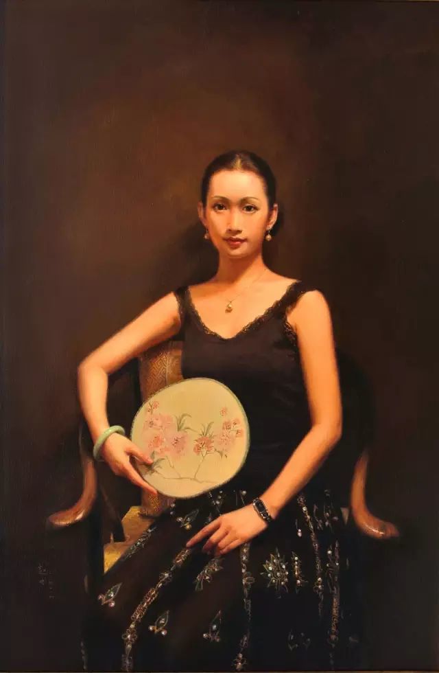 油画|他的作品 重现了古典油画中，如诗一般的美！