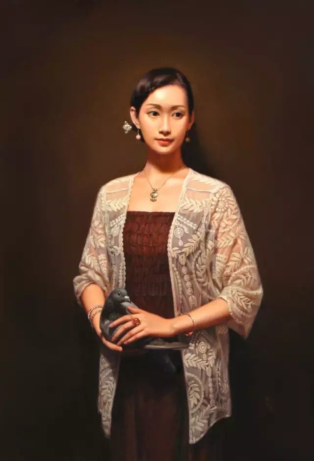 油画|他的作品 重现了古典油画中，如诗一般的美！