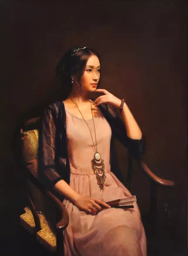 油画|他的作品 重现了古典油画中，如诗一般的美！