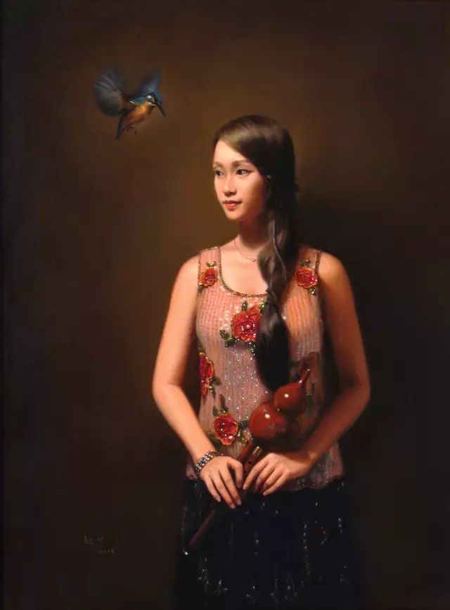 油画|他的作品 重现了古典油画中，如诗一般的美！