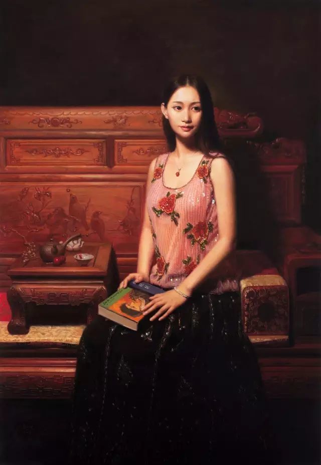 油画|他的作品 重现了古典油画中，如诗一般的美！