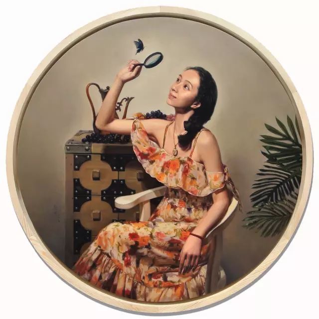 油画|他的作品 重现了古典油画中，如诗一般的美！