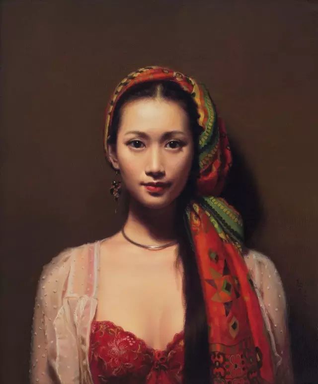 油画|他的作品 重现了古典油画中，如诗一般的美！