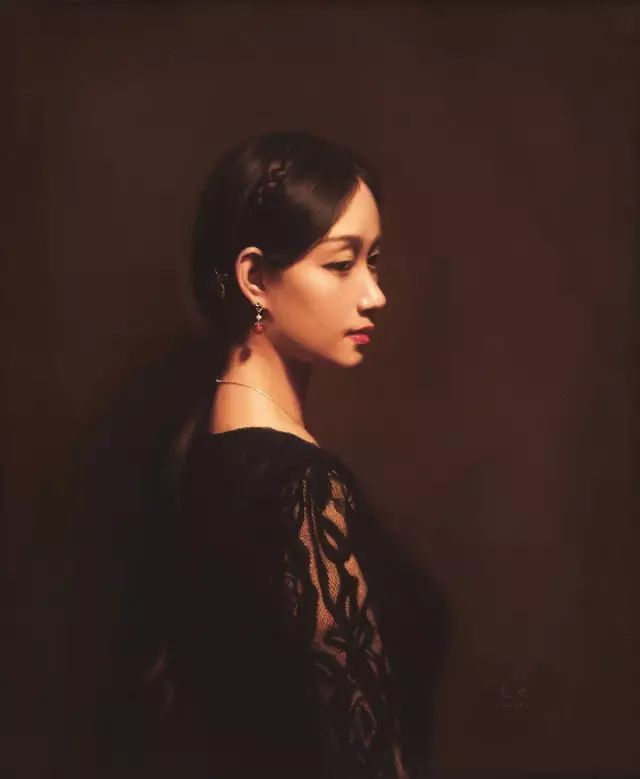 油画|他的作品 重现了古典油画中，如诗一般的美！