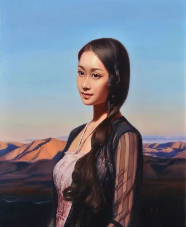 油画|他的作品 重现了古典油画中，如诗一般的美！