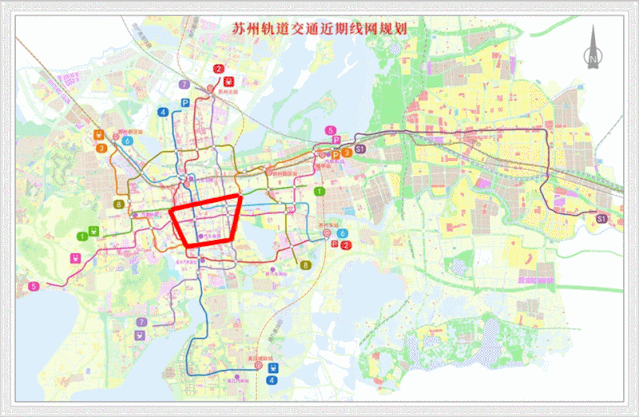 路站可与2号线换乘 宝带路站可与4号线换乘 东方之门站可与1号线换乘
