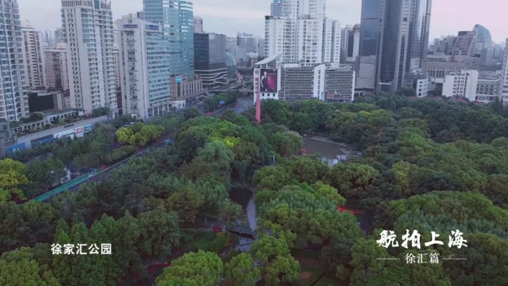 去处飞一般视角打卡徐汇24个经典地标