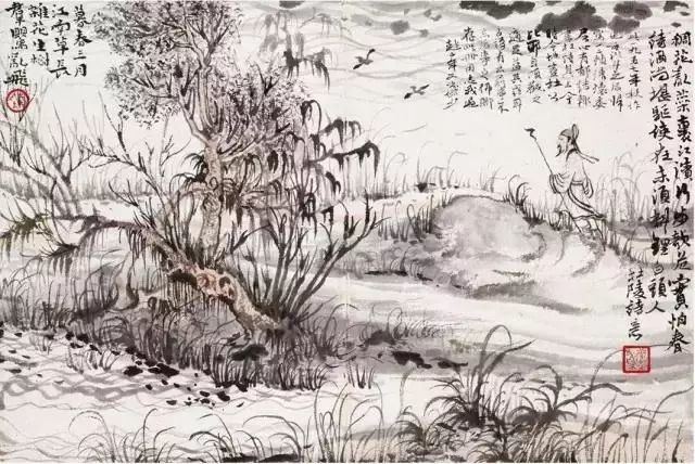 陆俨少|陆俨少｜临画须仔细揣摩每笔起笔落笔处！