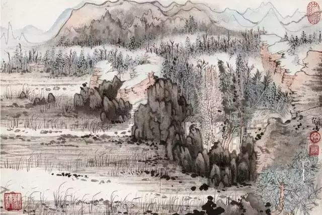 陆俨少|陆俨少｜临画须仔细揣摩每笔起笔落笔处！