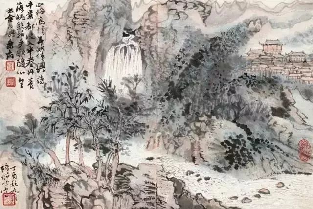 陆俨少|陆俨少｜临画须仔细揣摩每笔起笔落笔处！