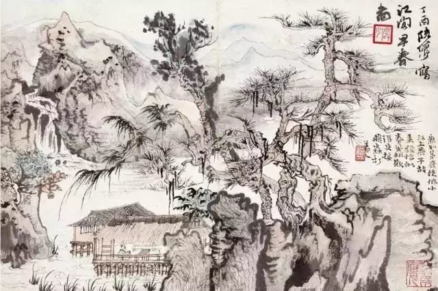 陆俨少|陆俨少｜临画须仔细揣摩每笔起笔落笔处！