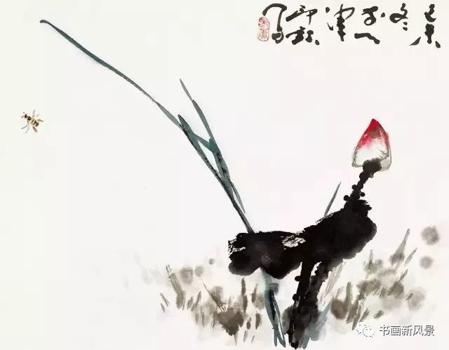 花鸟画|这位老先生的花鸟，色彩超美！