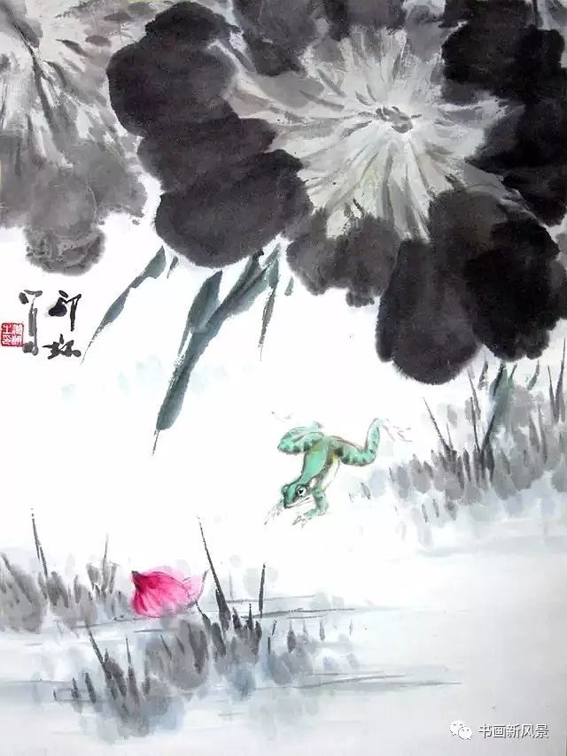 花鸟画|这位老先生的花鸟，色彩超美！