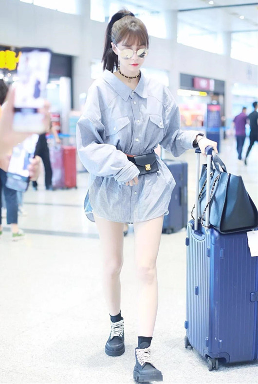 夏日炎炎 马丁靴正式 营业 林允孟美岐都在穿