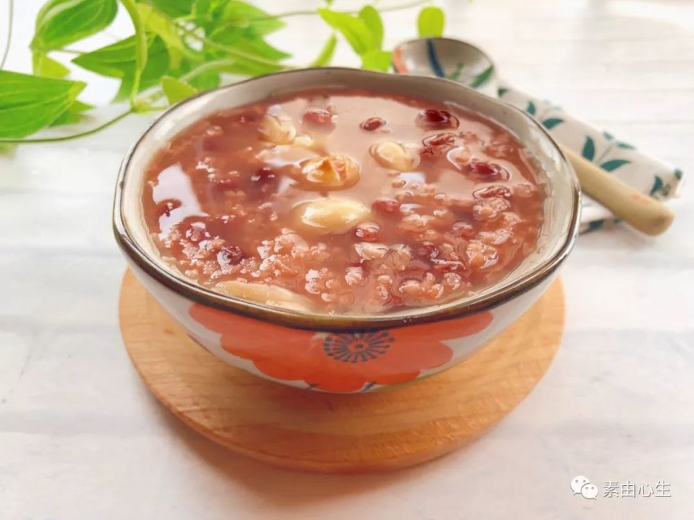 红豆百合莲子粥