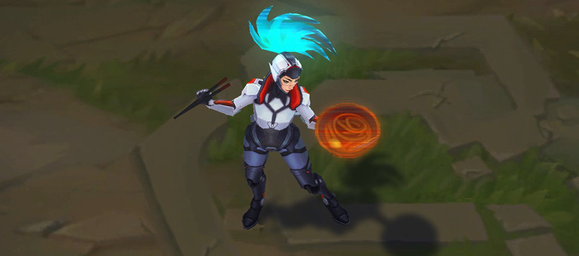 游戏内模型原画层面上,源计划阿卡丽确实丑了点,这主要是因为这个头盔