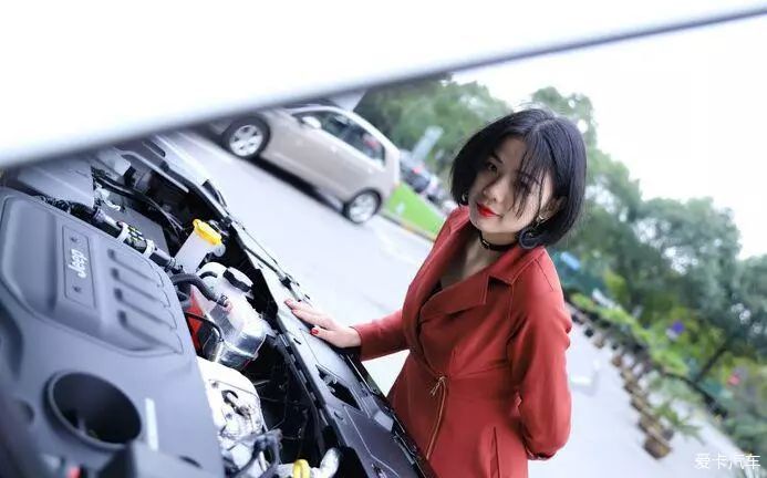 分享我的大白,老婆亲自当车模!