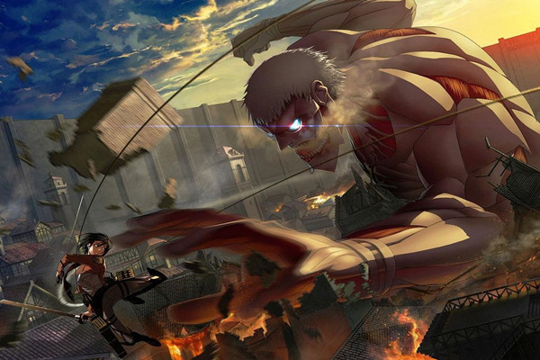 进击的巨人 最大的巨人出现了 比超大巨人还要大两倍啊 腾讯网