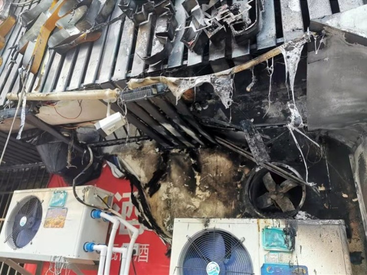 广东韶关 大排档油烟管道未清洗酿火灾 经营者被行政拘留10天