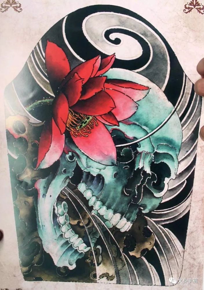 大臂精品素材@文身手稿