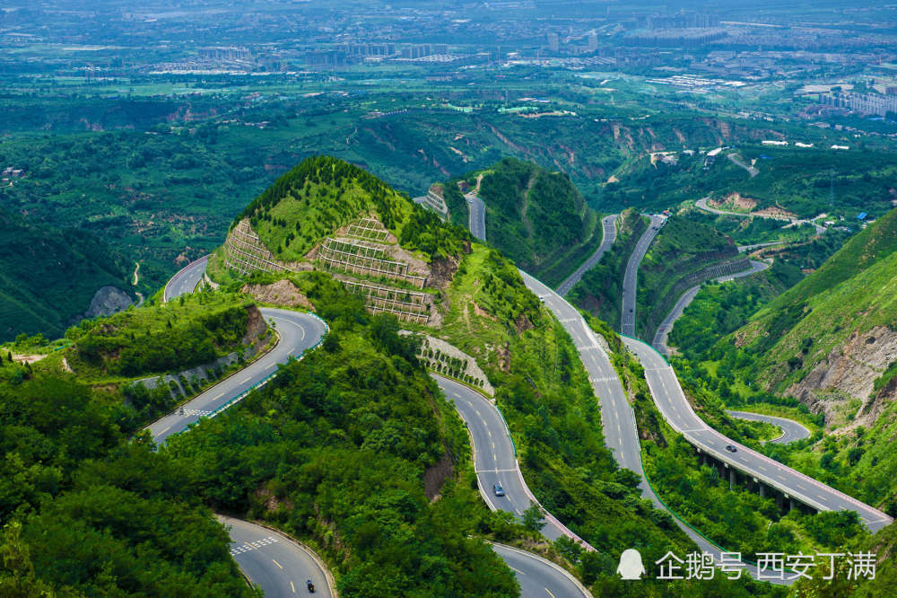 西安醉美盘山路