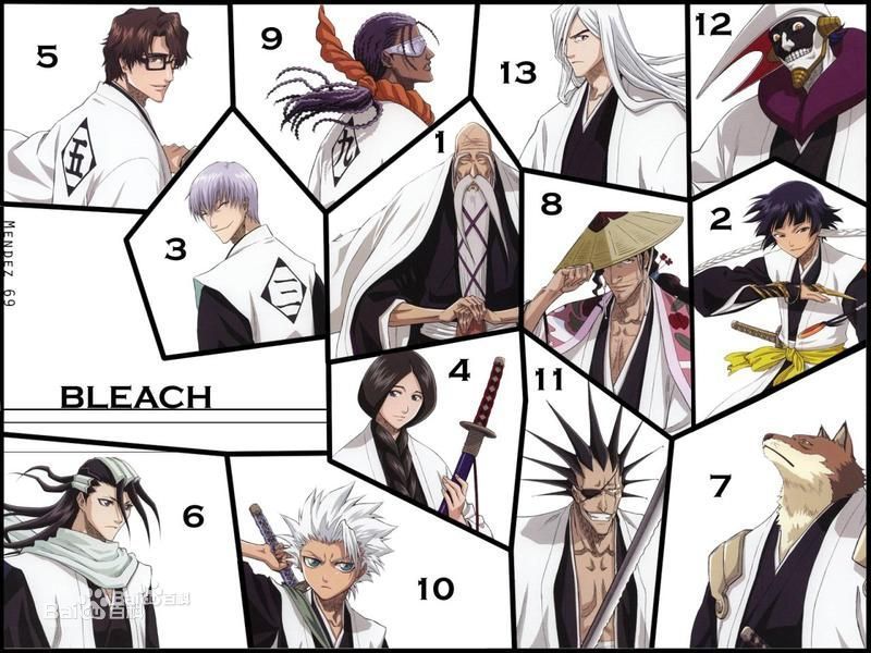 Bleach 十三番队的队花你都知道吗 壹 腾讯新闻
