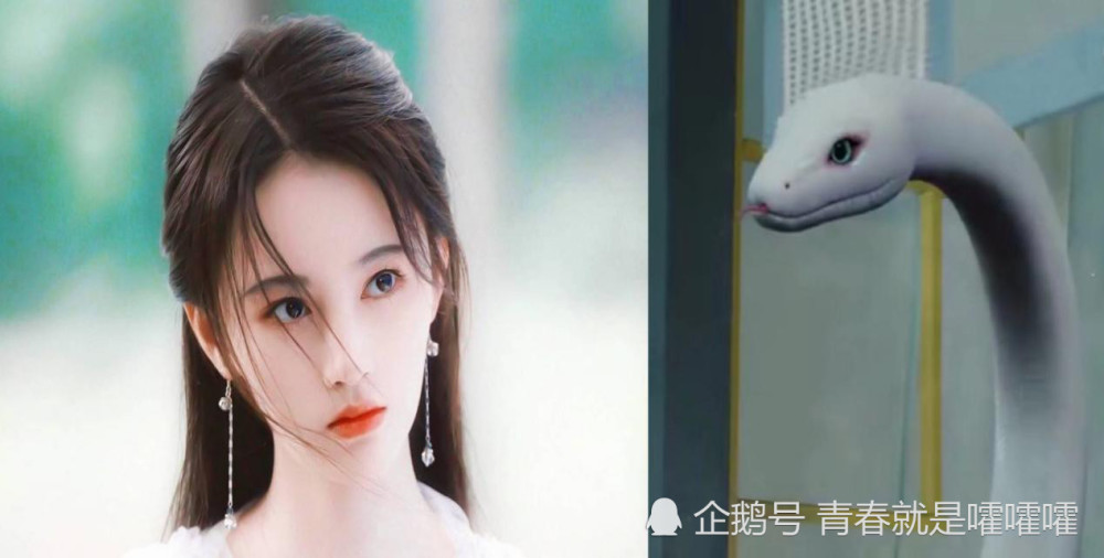 同是 变回真身 白浅vs白素贞vs锦觅 看到她 瞬间泪目