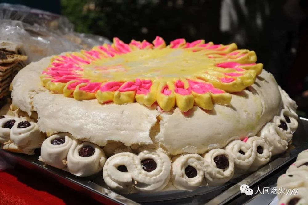 美味记忆山丹花馍