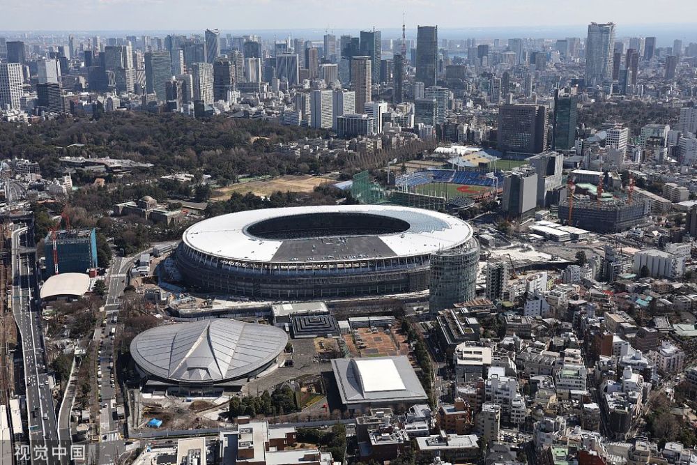 2020东京奥运会前瞻航拍日本新国家体育馆