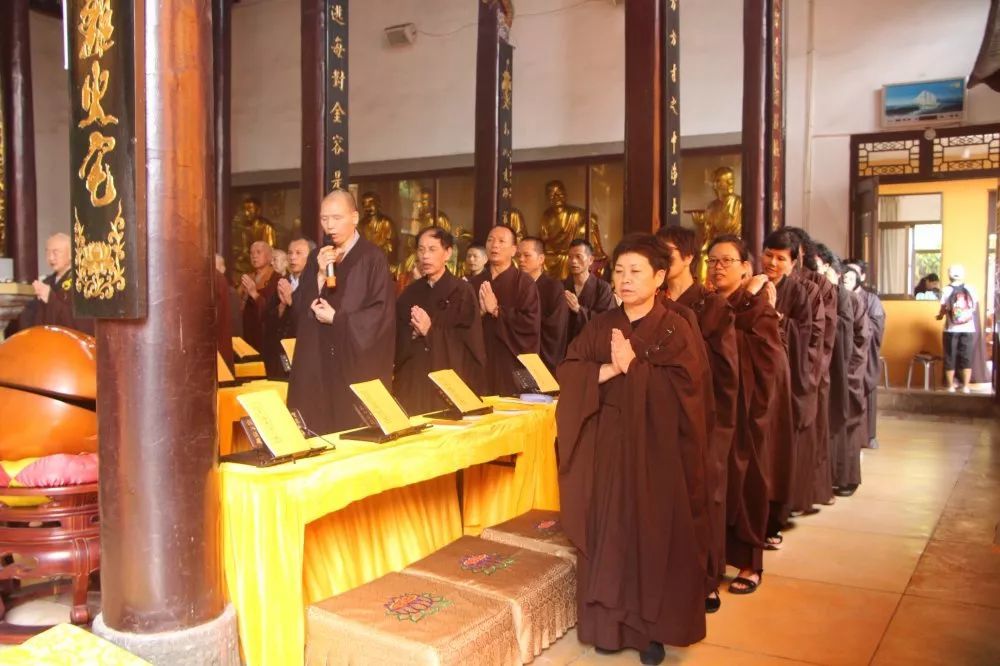 七甲新闻 七甲净慧禅寺观音法会暨大悲忏与剃度法会圆满完成