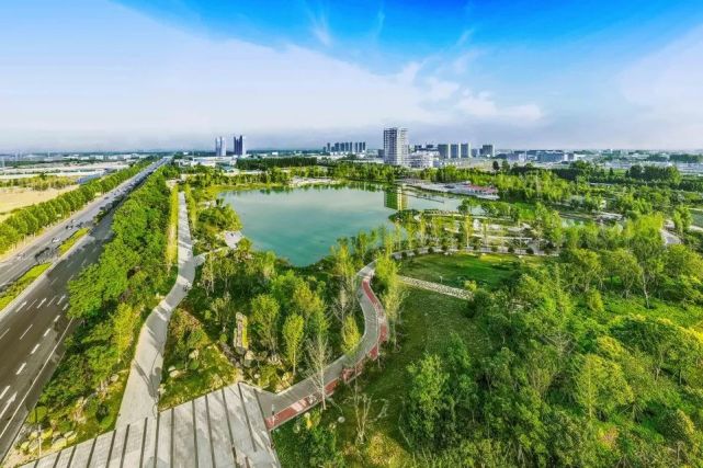 济宁经济开发区有个湖多好看白