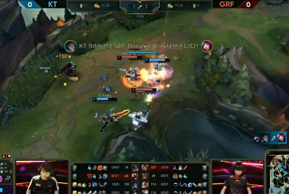 Grf先驰得点 Tarzan皇子一屁股坐4个 Kt面板太真实