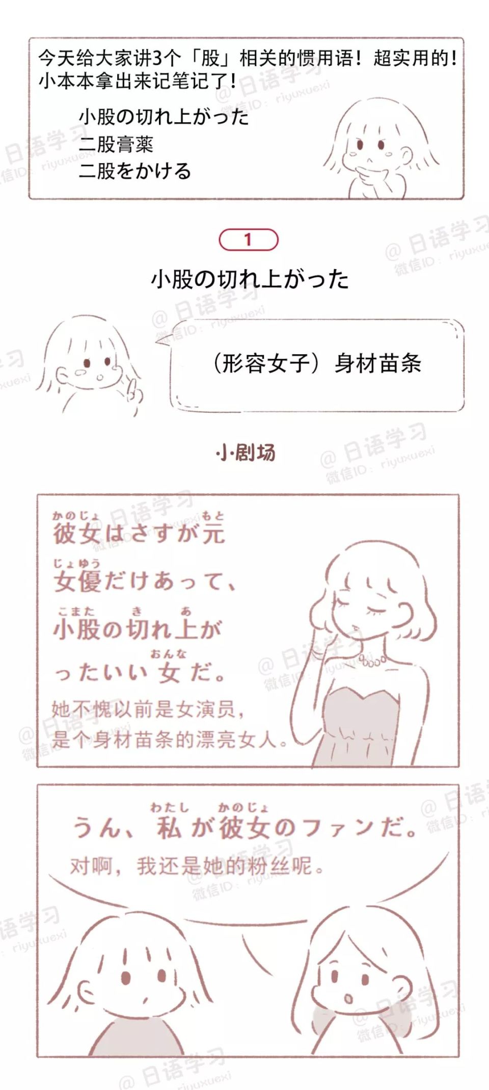 漫画日语 二股膏薬 竟然表示 两面派