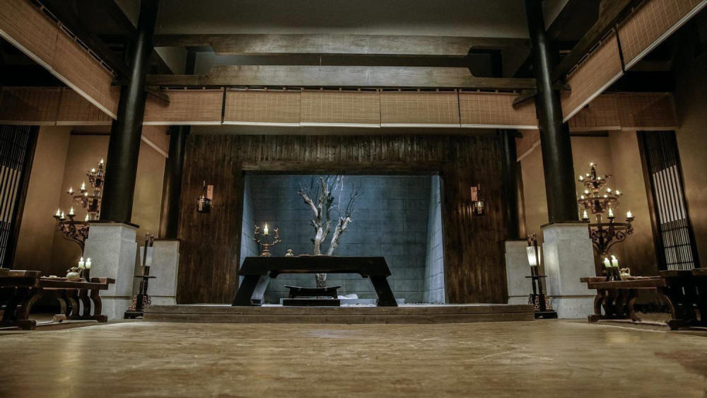 南北朝时期宫殿内景剧照