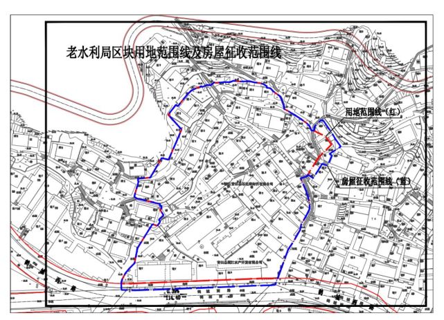 青田县城老水利局区块旧城改造项目房屋征收范围线二,征收时间与
