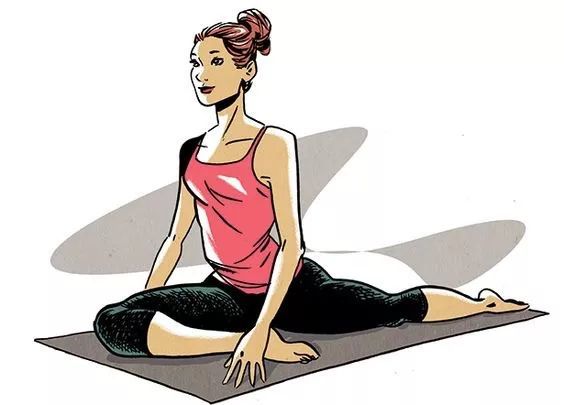 瑜伽体式精讲第76式:半鸽式