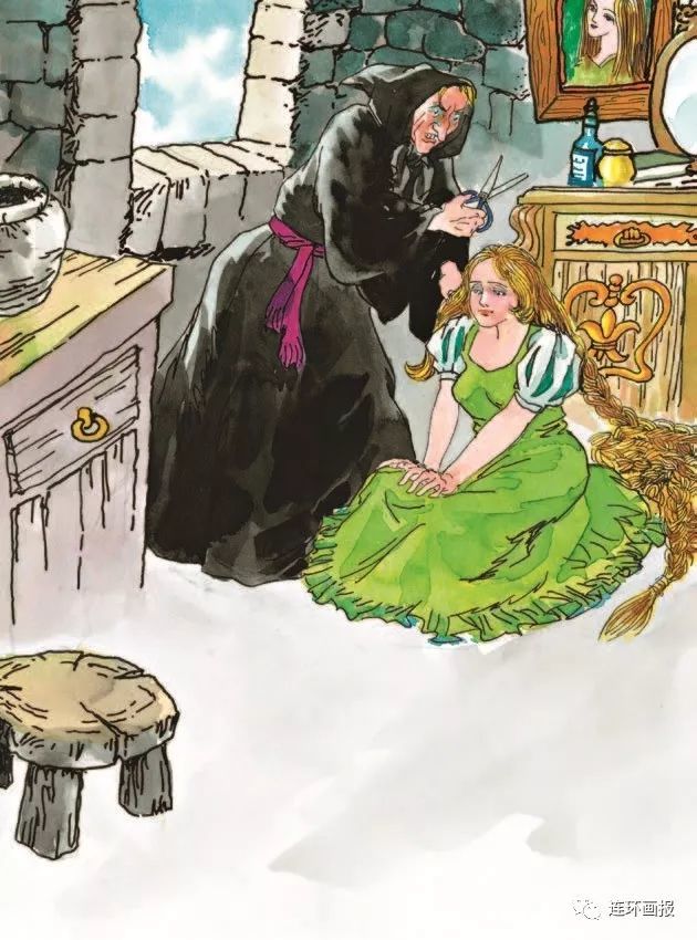 连环画丨《莴苣姑娘》