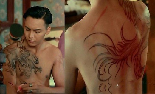 同样是剧中纹身:陈伟霆的穷奇,乔杉的皮皮虾,都不如他的哈士奇
