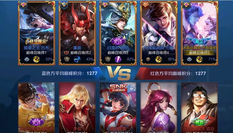 王者荣耀二级熟练度