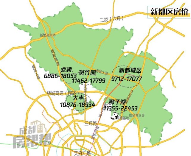透视|成都7月主城区均价22935元\/㎡ 近郊